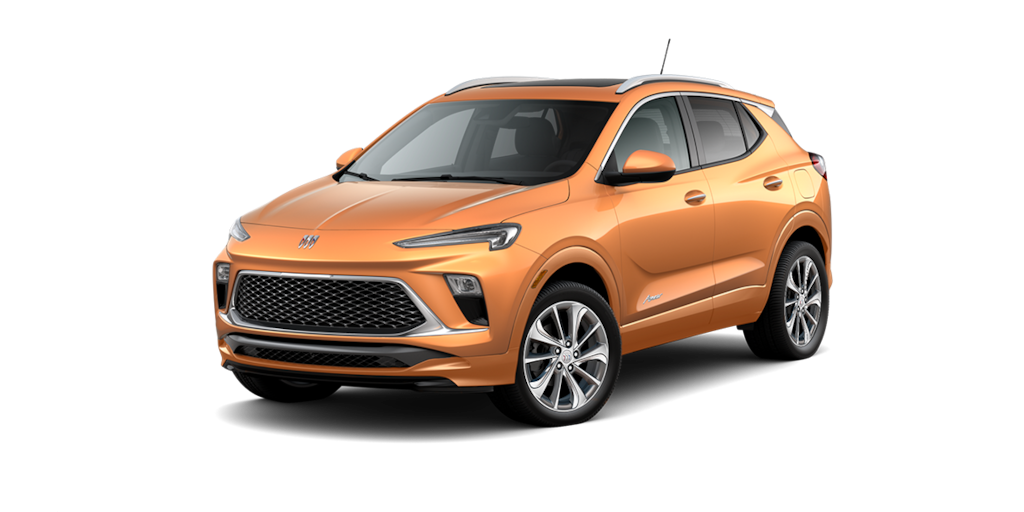 Nueva SUV compacta premium, Buick Encore 2024 Avenir color Zircon Metallic