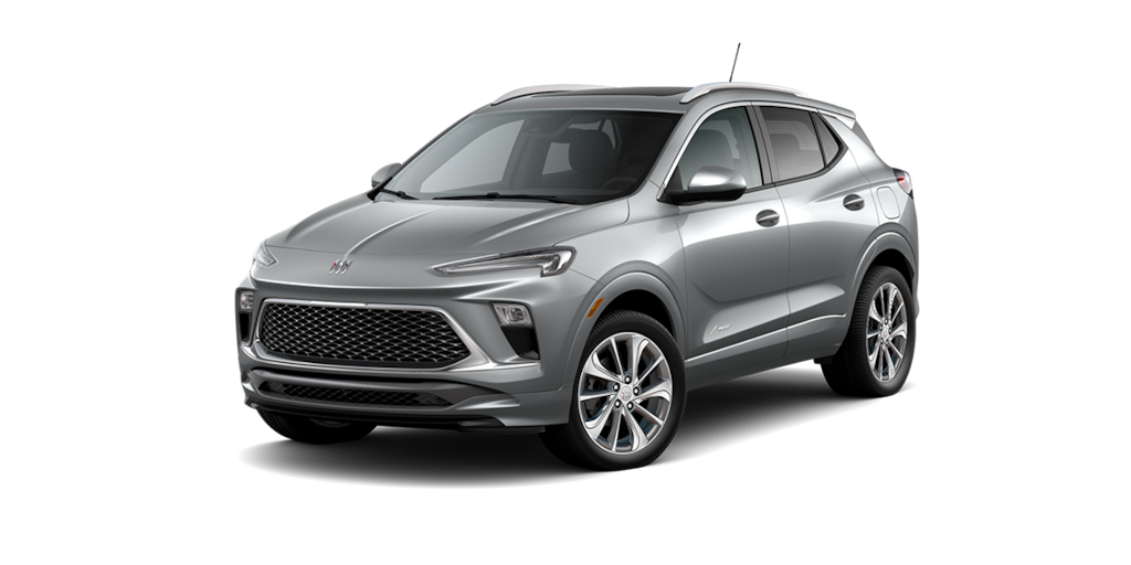 Nueva SUV compacta premium, Buick Encore 2024 Avenir color Jinx Metallic