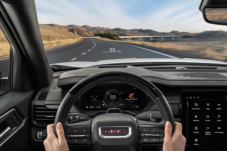 Head-up Display en GMC Acadia 2026